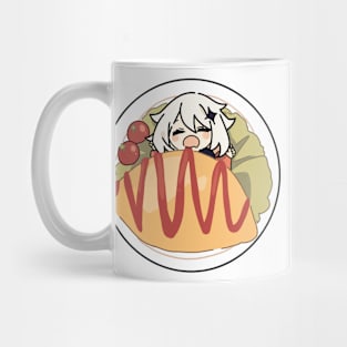 Paimon the emergency food Mug